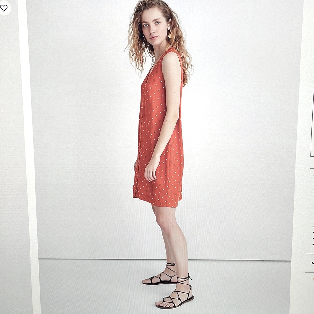 🆕MADEWELL Heather Polka-dot Dress
